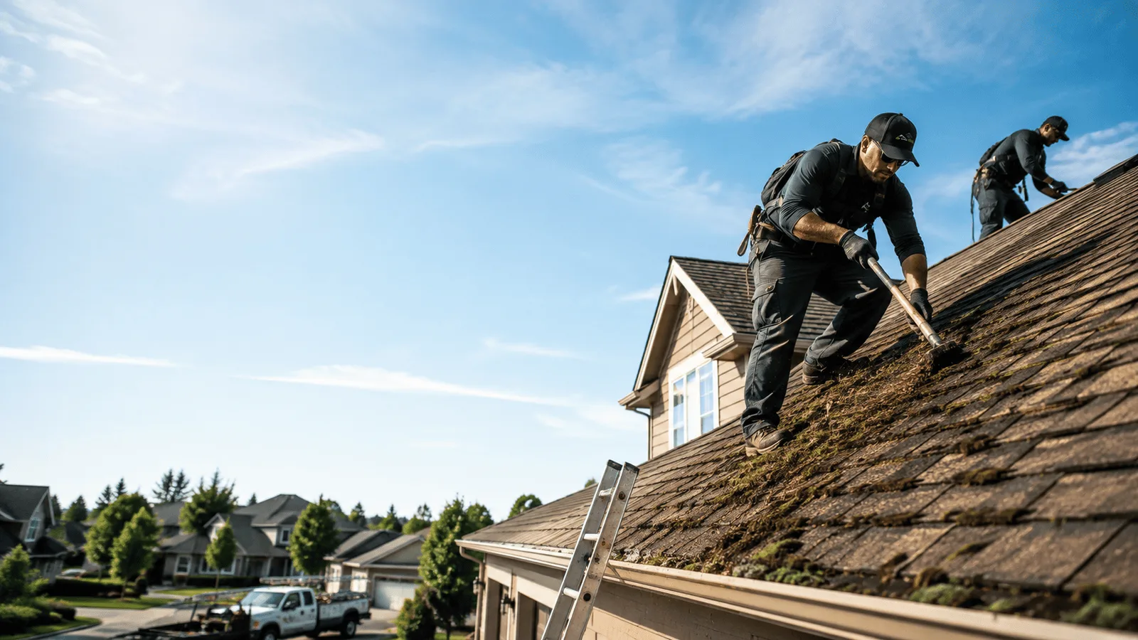 Roof Moss Removal in Goshen, CT near me